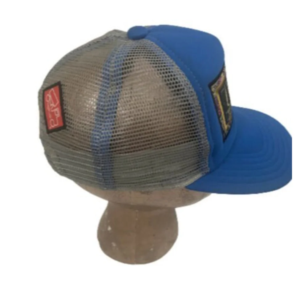 Big Truck Liberty DXB Patch Cap Logo Mesh Snapback Trucker Dad Hat Blue - Picture 3 of 9